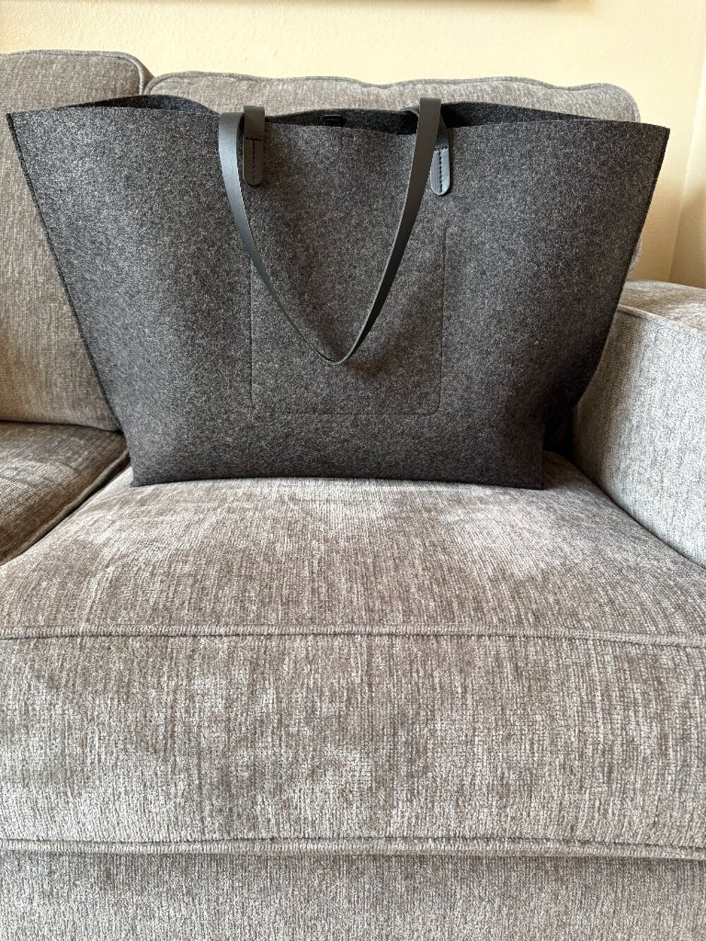 Graf Lantz Hana Merino Wool Boat Bag - Picture 2 of 5